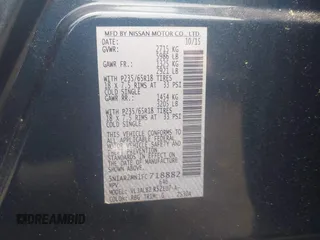 2015 Nissan Pathfinder S with VIN 5N1AR2MN1FC718882, listed as a IAAI auction lot 42545874 with 157,198 mi miles and . Bid and sale history available at DreamBid. Image 9.