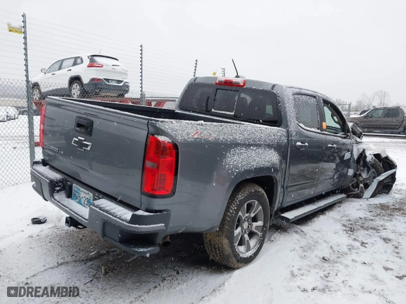 2018 Chevrolet Colorado 2WD Z71 with VIN 1GCGSDEN1J1143913, listed as a IAAI auction lot 41284645 with 0 mi miles. Bid and sale history available at carsss.com. Image 4.