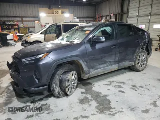 2023 Toyota RAV4 XLE Premium with VIN 2T3A1RFV2PC386663, listed as a Copart auction lot 45134765 with 26,726 mi miles and Salvage Title. Bid and sale history available at carsss.com. Image 1.