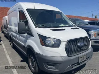 2021 Ford Transit Cargo with VIN 1FTYE1C85MKA78151, listed as a IAAI auction lot 42764958 with 95,102 mi miles and . Bid and sale history available at DreamBid. Image 12.