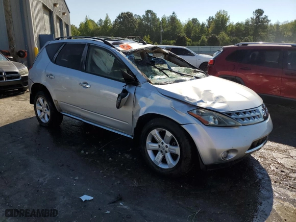 2007 Nissan Murano SL with VIN JN8AZ08TX7W513664, listed as a Copart auction lot 71996994 with 116,990 mi miles and Salvage Title. Bid and sale history available at carsss.com. Image 4.