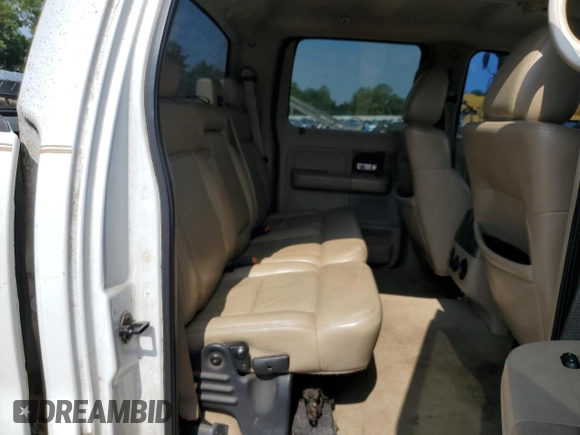 2006 Ford F-150 XLT with VIN 1FTPW12566KA90649, listed as a Copart auction lot 63287565 with 245,951 mi miles and Salvage title. Bid and sale history available at DreamBid. Image 10.