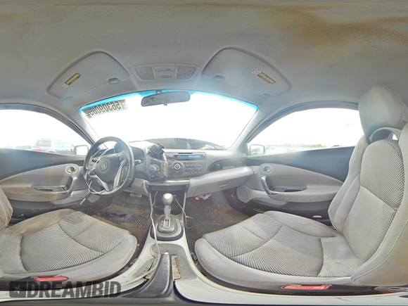 2011 Honda CR-Z EX with VIN JHMZF1D62BS005555, listed as a Copart auction lot 56309005 with 185,795 mi miles and Salvage title. Bid and sale history available at DreamBid. Image 14.