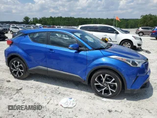 2018 Toyota C-HR XLE with VIN NMTKHMBX8JR053061, listed as a Copart auction lot 55283675 with 83,133 mi miles and Clean title. Bid and sale history available at DreamBid. Image 4.