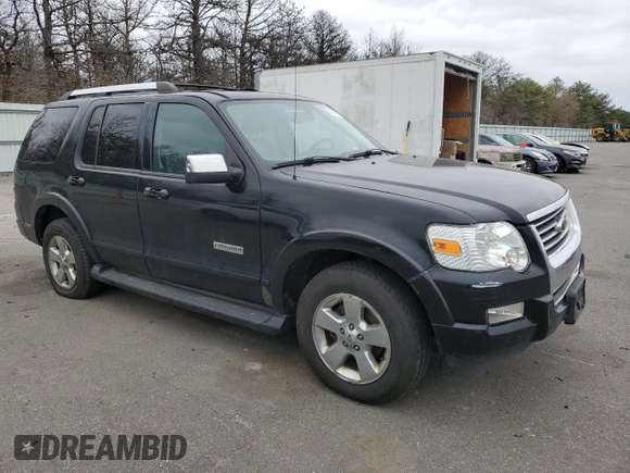 2006 Ford Explorer Limited with VIN 1FMEU758X6UA18780, listed as a Copart auction lot 52950115 with 117,321 mi miles and Salvage Title. Bid and sale history available at DreamBid. Image 4.