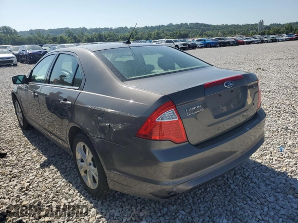 2012 Ford Fusion SE with VIN 3FAHP0HA1CR235996, listed as a Copart auction lot 61243025 with 165,218 mi miles and Salvage title. Bid and sale history available at DreamBid. Image 2.