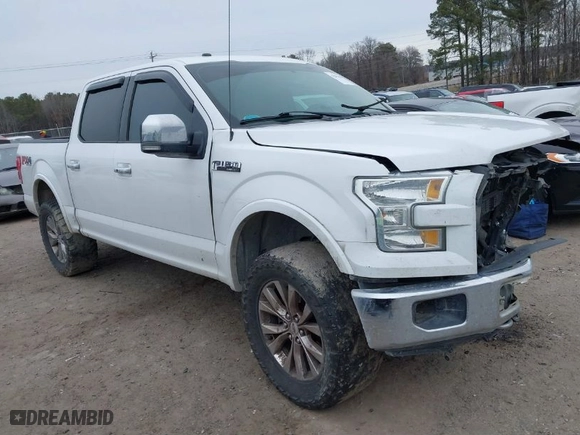 2017 Ford F-150 XL with VIN 1FTEW1EF9HFA70421, listed as a IAAI auction lot 41287884 with 105,630 mi miles. Bid and sale history available at carsss.com. Image 1.