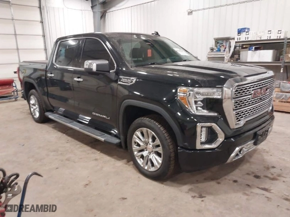 2020 GMC Sierra 1500 Denali with VIN 3GTU9FED8LG248308, listed as a IAAI auction lot 41165900 with 45,035 mi miles. Bid and sale history available at carsss.com. Image 1.