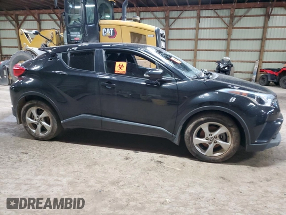 2018 Toyota C-HR XLE with VIN NMTKHMBX9JR021414, listed as a Copart auction lot 50321715 with Not Provided miles and Non Repairable. Bid and sale history available at DreamBid. Image 4.