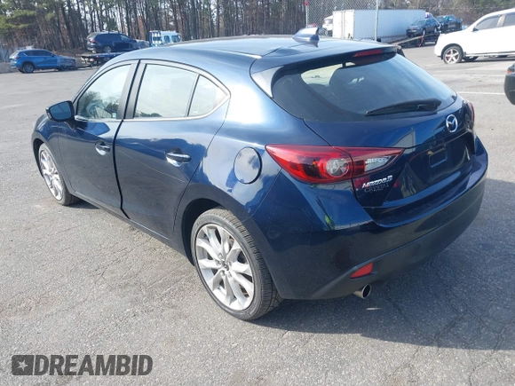 2014 Mazda 3 S Touring with VIN JM1BM1L32E1199515, listed as a IAAI auction lot 41783271 with 152,443 mi miles and . Bid and sale history available at DreamBid. Image 3.