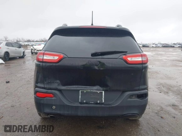 2017 Jeep Cherokee Sport with VIN 1C4PJMAB7HW614572, listed as a IAAI auction lot 41477399 with 117,288 mi miles and . Bid and sale history available at DreamBid. Image 16.