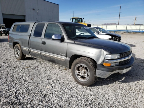 2001 Chevrolet Silverado 1500 LT with VIN 2GCEC19T511271707, listed as a Copart auction lot 44648365 with 164,769 mi miles and Salvage Title. Bid and sale history available at carsss.com. Image 4.