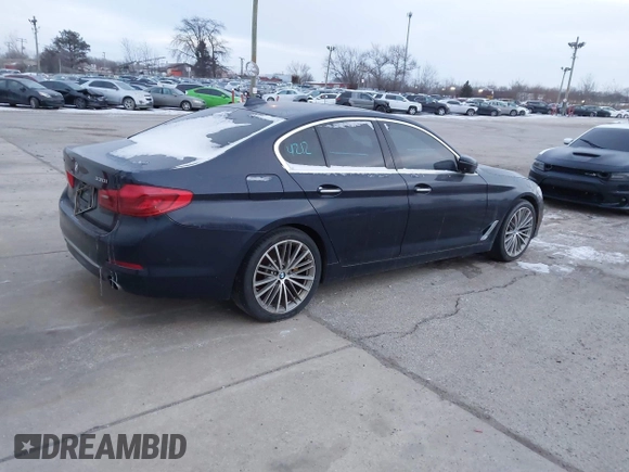 2017 BMW 5 Series 530i xDrive with VIN WBAJA7C30HG904995, listed as a IAAI auction lot 41428716 with 89,501 mi miles and . Bid and sale history available at carsss.com. Image 4.