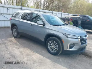 2023 Chevrolet Traverse LT Cloth with VIN 1GNEVGKW7PJ324625, listed as a IAAI auction lot 42096729 with 38,893 mi miles and . Bid and sale history available at DreamBid. Image 1.