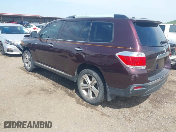 2012 Toyota Highlander Limited с VIN 5TDYK3EH5CS072729, выставлен на аукционе IAAI как лот 42098412 с пробегом 168 117 миль миль и . История ставок и продаж доступна на DreamBid. Изображение 3.