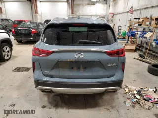 2022 Infiniti QX50 SENSORY with VIN 3PCAJ5EB5NF120457, listed as a Copart auction lot 38217374 with 6,253 mi miles. Bid and sale history available at carsss.com. Image 6.