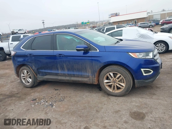 2015 Ford Edge SEL with VIN 2FMTK4J97FBB27665, listed as a IAAI auction lot 41499142 with 152,815 mi miles. Bid and sale history available at carsss.com. Image 13.