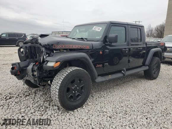 2021 Jeep Gladiator Mojave с VIN 1C6JJTEG0ML596683, выставлен на аукционе Copart как лот 85227184 с пробегом 44 046 миль миль и На запчасти • Non repairable. История ставок и продаж доступна на DreamBid. Изображение 1.
