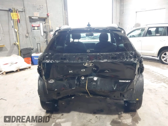 2024 Hyundai Kona Limited with VIN KM8HECA35RU097714, listed as a IAAI auction lot 40592804 with 6,971 mi miles. Bid and sale history available at carsss.com. Image 17.