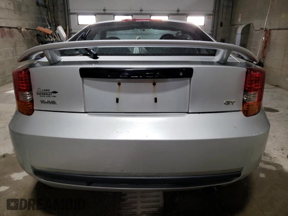 2000 Toyota Celica GT with VIN JTDDR32TXY0021398, listed as a Copart auction lot 82529474 with 271,041 mi miles and Salvage Title. Bid and sale history available at carsss.com. Image 6.
