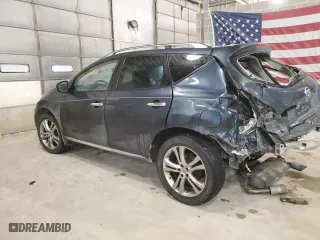 2012 Nissan Murano LE with VIN JN8AZ1MWXCW207709, listed as a Copart auction lot 46333105 with 160,294 mi miles and Salvage Title. Bid and sale history available at carsss.com. Image 2.