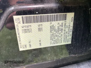 2009 Nissan Maxima SV с VIN 1N4AA51E29C853963, выставлен на аукционе IAAI как лот 42091565 с пробегом Не указан миль и . История ставок и продаж доступна на DreamBid. Изображение 9.
