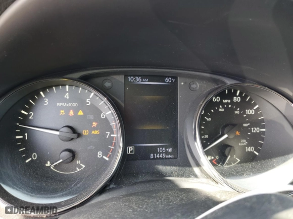 2018 Nissan Rogue Sport S with VIN JN1BJ1CP4JW163126, listed as a Copart auction lot 48940885 with 81,449 mi miles and Salvage Title. Bid and sale history available at carsss.com. Image 9.