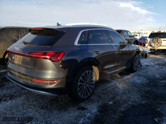 2019 Audi e-tron Prestige with VIN WA1VABGE6KB024661, listed as a Copart auction lot 73187202 with 0 mi miles. Bid and sale history available at carsss.com. Image 3.