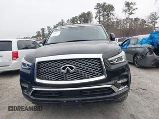 2020 Infiniti QX80 Luxe z VIN JN8AZ2NF7L9704896, wystawiony jako IAAI lot #41786314 z przebiegiem 75 305 mil mil oraz . Historia ofert i sprzedaży dostępna na DreamBid. Obrazek 12.