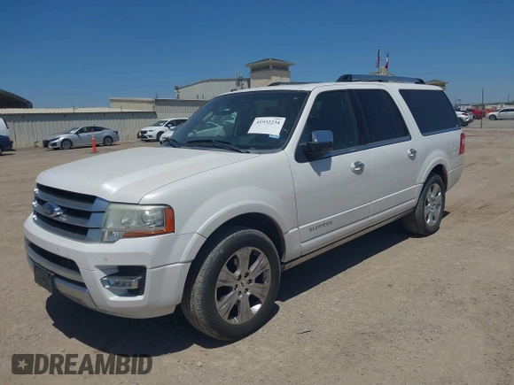 2016 Ford Expedition Max Platinum z VIN 1FMJK1LT6GEF29083, wystawiony jako IAAI lot #41932234 z przebiegiem 181 953 mil mil oraz . Historia ofert i sprzedaży dostępna na DreamBid. Obrazek 17.