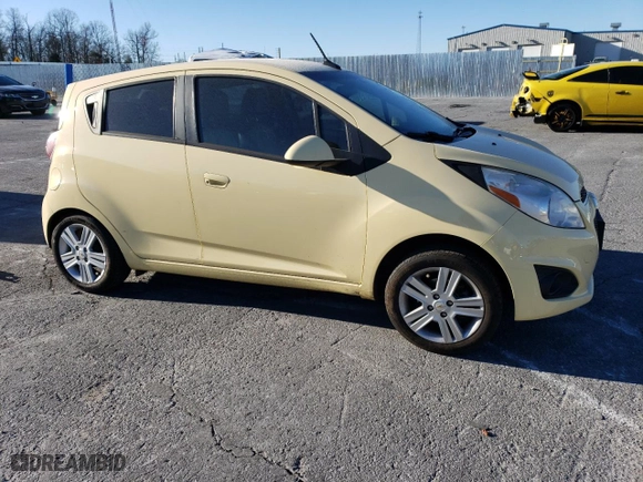 2013 Chevrolet Spark LS with VIN KL8CB6S99DC546976, listed as a Copart auction lot 83352864 with 134,440 mi miles and Salvage Title. Bid and sale history available at carsss.com. Image 4.