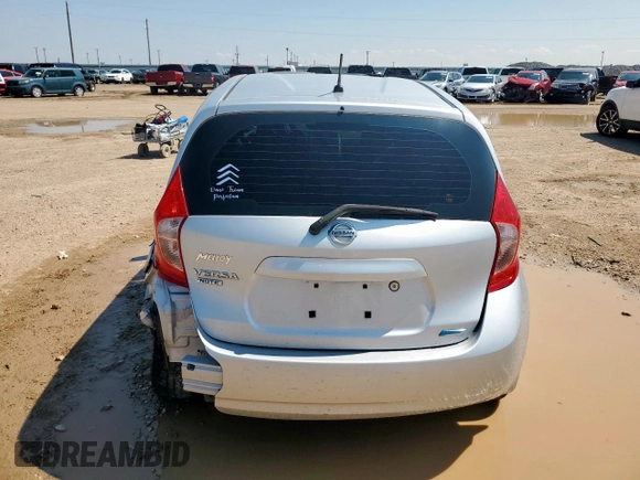 2014 Nissan Note SV z VIN 3N1CE2CP0EL436086, wystawiony jako Copart lot #60297035 z przebiegiem 91 560 mil mil oraz Szkoda całkowita • Salvage title. Historia ofert i sprzedaży dostępna na DreamBid. Obrazek 6.