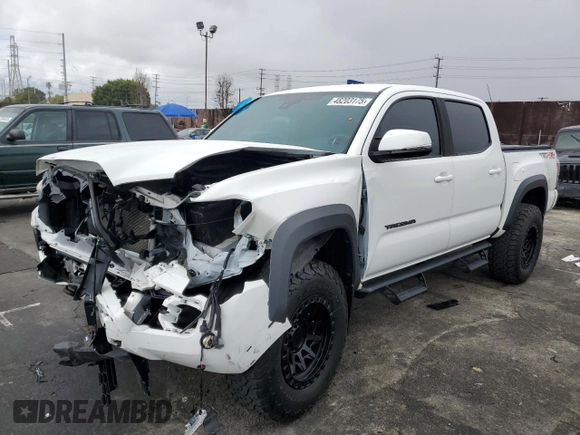 2021 Toyota Tacoma 4WD SR with VIN 3TMCZ5AN5MM431429, listed as a Copart auction lot 48203175 with 22,108 mi miles and Salvage Title. Bid and sale history available at carsss.com. Image 1.