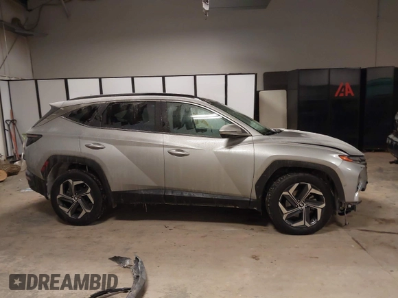 2023 Hyundai Tucson Limited with VIN KM8JECAE0PU213725, listed as a IAAI auction lot 41416606 with 16,674 mi miles and . Bid and sale history available at DreamBid. Image 14.