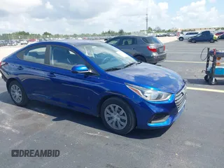 2019 Hyundai Accent SE with VIN 3KPC24A3XKE058361, listed as a IAAI auction lot 42345609 with 95,580 mi miles and . Bid and sale history available at DreamBid. Image 1.