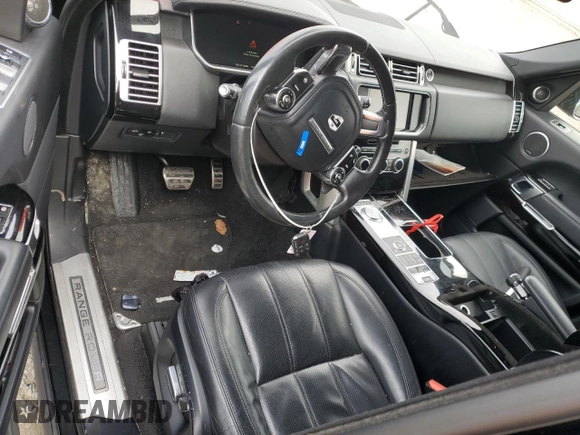 2014 Land Rover Range Rover Supercharged with VIN SALGS3TF7EA193753, listed as a Copart auction lot 48205405 with 122,881 mi miles and Clean title. Bid and sale history available at DreamBid. Image 8.