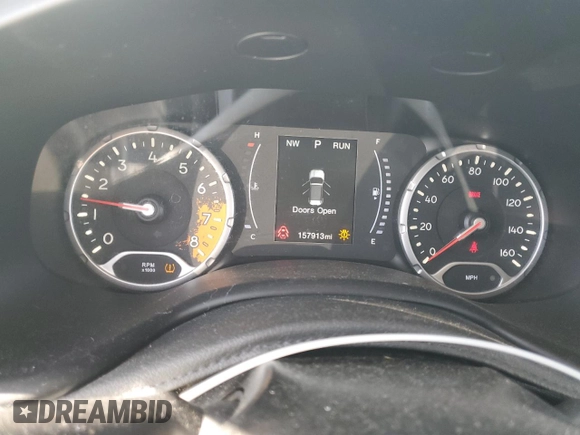 2018 Jeep Renegade Sport with VIN ZACCJAAB3JPG80875, listed as a Copart auction lot 52586975 with 157,913 mi miles and Salvage Title. Bid and sale history available at DreamBid. Image 9.