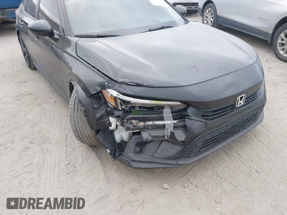 2024 Honda Civic Sport with VIN 2HGFE2F51RH594148, listed as a IAAI auction lot 41304184 with 11,307 mi miles and . Bid and sale history available at DreamBid. Image 6.