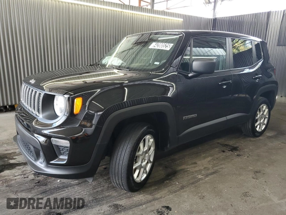 2023 Jeep Renegade Latitude with VIN ZACNJDB13PPP72980, listed as a Copart auction lot 64280525 with 30,850 mi miles and Salvage title. Bid and sale history available at DreamBid. Image 1.