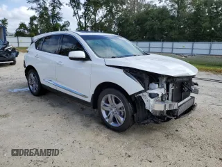 2021 Acura RDX w/Advance Package with VIN 5J8TC1H79ML018563, listed as a Copart auction lot 76809154 with 65,878 mi miles and Non Repairable. Bid and sale history available at carsss.com. Image 4.