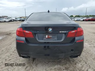 2016 BMW 5 Series 550i with VIN WBAKN9C50GD962143, listed as a Copart auction lot 59698315 with 108,016 mi miles and Clean title. Bid and sale history available at DreamBid. Image 6.