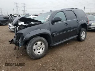 2012 Chevrolet Tahoe LT with VIN 1GNSKBE07CR248275, listed as a Copart auction lot 54952185 with 111,665 mi miles and Salvage title. Bid and sale history available at DreamBid. Image 1.
