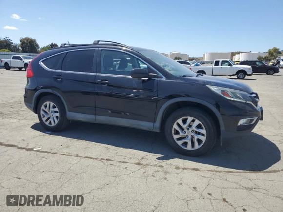 2015 Honda CR-V EX with VIN 2HKRM3H59FH504815, listed as a Copart auction lot 54885625 with 139,280 mi miles and Salvage Title. Bid and sale history available at carsss.com. Image 4.