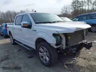 2020 Ford F-150 XL with VIN 1FTEW1EP4LKE68340, listed as a IAAI auction lot 41198215 with 95,450 mi miles. Bid and sale history available at carsss.com. Image 1.