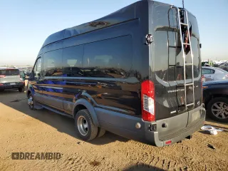 2018 Ford Transit Passenger XL with VIN 1FBVU4XG3JKA28907, listed as a Copart auction lot 69424444 with 61,411 mi miles and Salvage Title. Bid and sale history available at DreamBid. Image 2.
