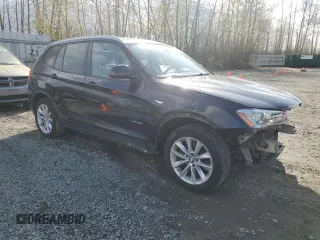 2016 BMW X3 xDrive28i with VIN 5UXWX9C5XG0D86701, listed as a Copart auction lot 51697295 with 84,310 mi miles and Salvage Title. Bid and sale history available at DreamBid. Image 4.
