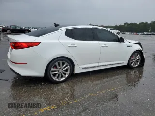 2015 Kia Optima SXL Turbo with VIN 5XXGR4A61FG460113, listed as a Copart auction lot 83694364 with 144,901 mi miles and Salvage Title. Bid and sale history available at carsss.com. Image 3.