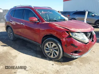 2014 Nissan Rogue SV with VIN 5N1AT2MT0EC788615, listed as a IAAI auction lot 41471237 with 127,427 mi miles. Bid and sale history available at carsss.com. Image 1.