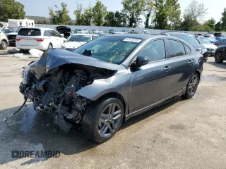 2021 Kia Forte GT-Line with VIN 3KPF34AD0ME357671, listed as a Copart auction lot 66878244 with Not provided miles and Salvage title. Bid and sale history available at DreamBid. Image 1.