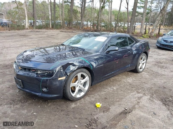 2014 Chevrolet Camaro LT with VIN 2G1FC1E32E9240473, listed as a IAAI auction lot 41734174 with NaN miles. Bid and sale history available at carsss.com. Image 2.